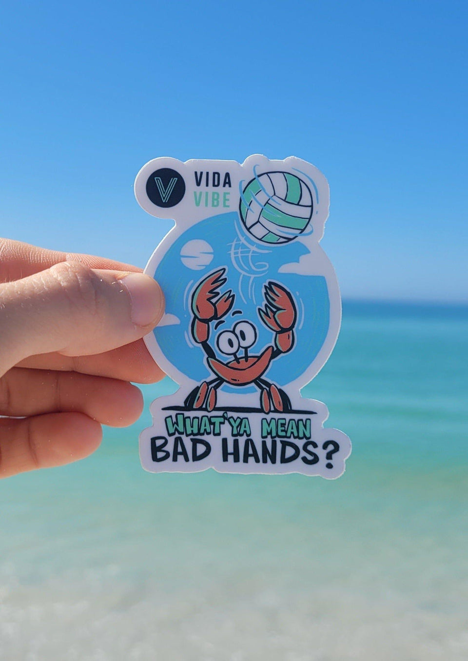 Bad Hands Sticker - VidaVibe